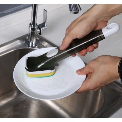 Newly Design Soap Dispensing Dish Brush Kitchen Brush with Soap dispenser