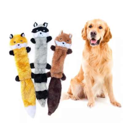 OEM Animals Pet Toy Squeaky Dogs Plush Toys For Puppy Chew Interactive Training Pet Plush Toy